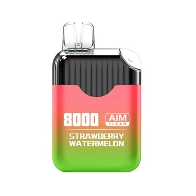 AIM CLEAR 8000 pahvi e-sigari ühekordselt kasutatav Vape jääkristallbaar